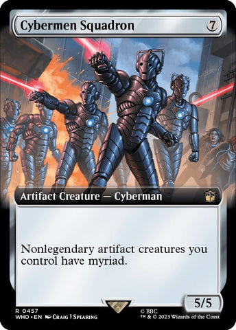 Image for Cybermen Squadron (Extended Art) (457) [Universes Beyond: Doctor Who]