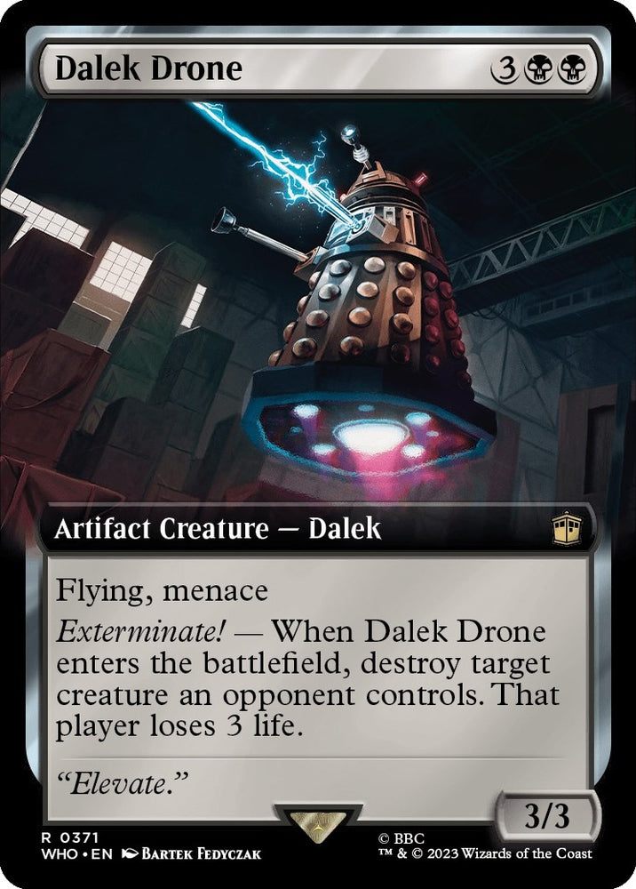 Image for Dalek Drone (Extended Art) (371) [Universes Beyond: Doctor Who]