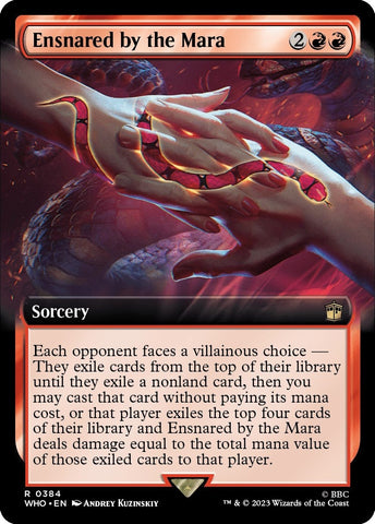 Image for Ensnared by the Mara (Extended Art) (384) [Universes Beyond: Doctor Who]
