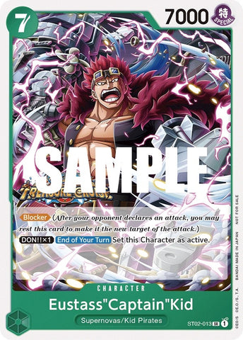 Eustass"Captain"Kid (Tournament Pack Vol. 5) (ST02-013) (One Piece Promotion Cards)