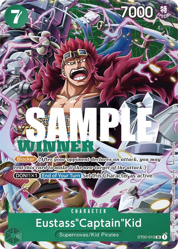 Eustass"Captain"Kid (Winner Pack Vol. 5) (ST02-013) (One Piece Promotion Cards)