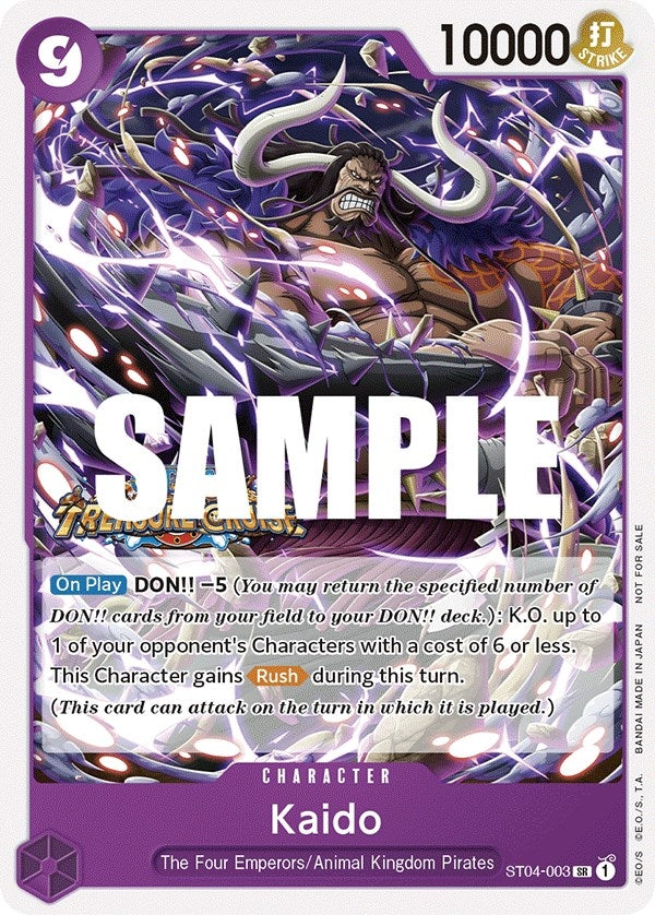 Kaido (Tournament Pack Vol. 5) (ST04-003) (One Piece Promotion Cards)