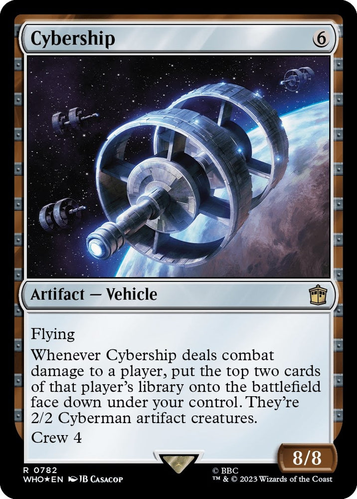 Image for Cybership (Surge Foil) (782) [Universes Beyond: Doctor Who]