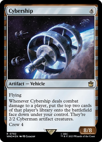 Image for Cybership (Surge Foil) (782) [Universes Beyond: Doctor Who]