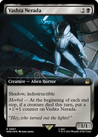 Image for Vashta Nerada (Extended Art) (Surge Foil) (967) [Universes Beyond: Doctor Who]