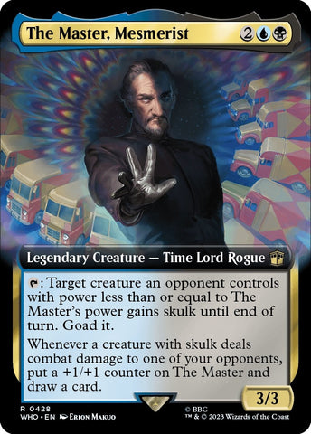 Image for The Master, Mesmerist (Extended Art) (428) [Universes Beyond: Doctor Who]