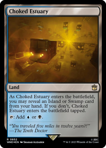 Image for Choked Estuary (Surge Foil) (852) [Universes Beyond: Doctor Who]