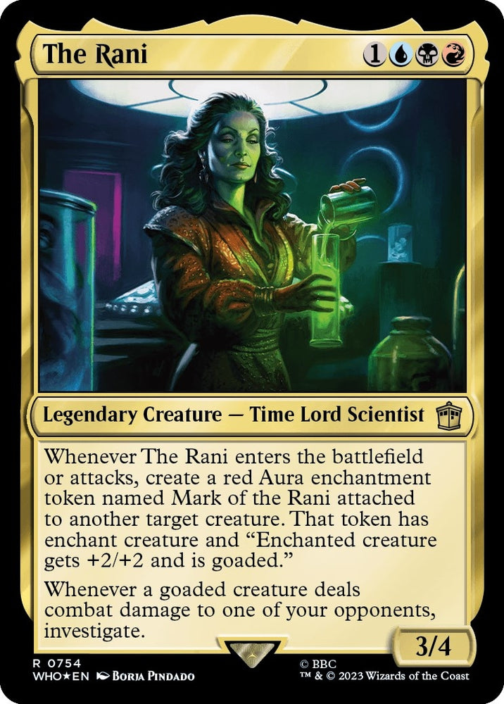 Image for The Rani (Surge Foil) (754) [Universes Beyond: Doctor Who]