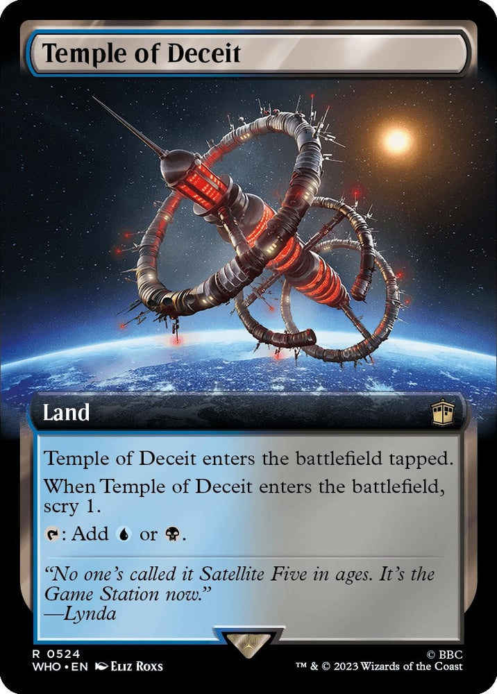 Image for Temple of Deceit (Extended Art) (524) [Universes Beyond: Doctor Who]