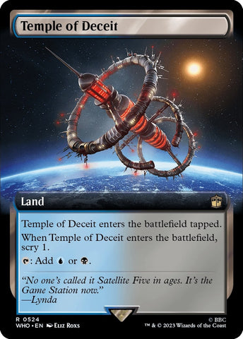 Image for Temple of Deceit (Extended Art) (524) [Universes Beyond: Doctor Who]