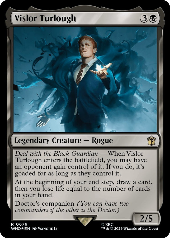 Image for Vislor Turlough (Surge Foil) (679) [Universes Beyond: Doctor Who]