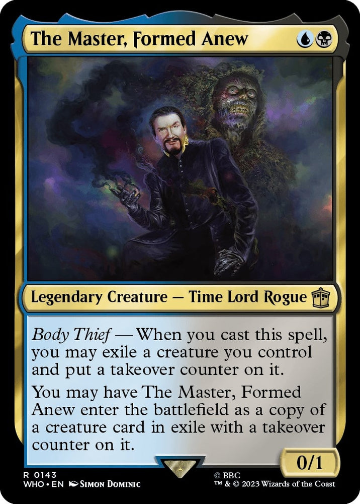 Image for The Master, Formed Anew (143) [Universes Beyond: Doctor Who]