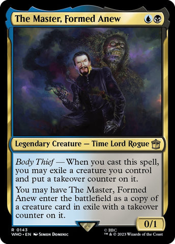 Image for The Master, Formed Anew (143) [Universes Beyond: Doctor Who]