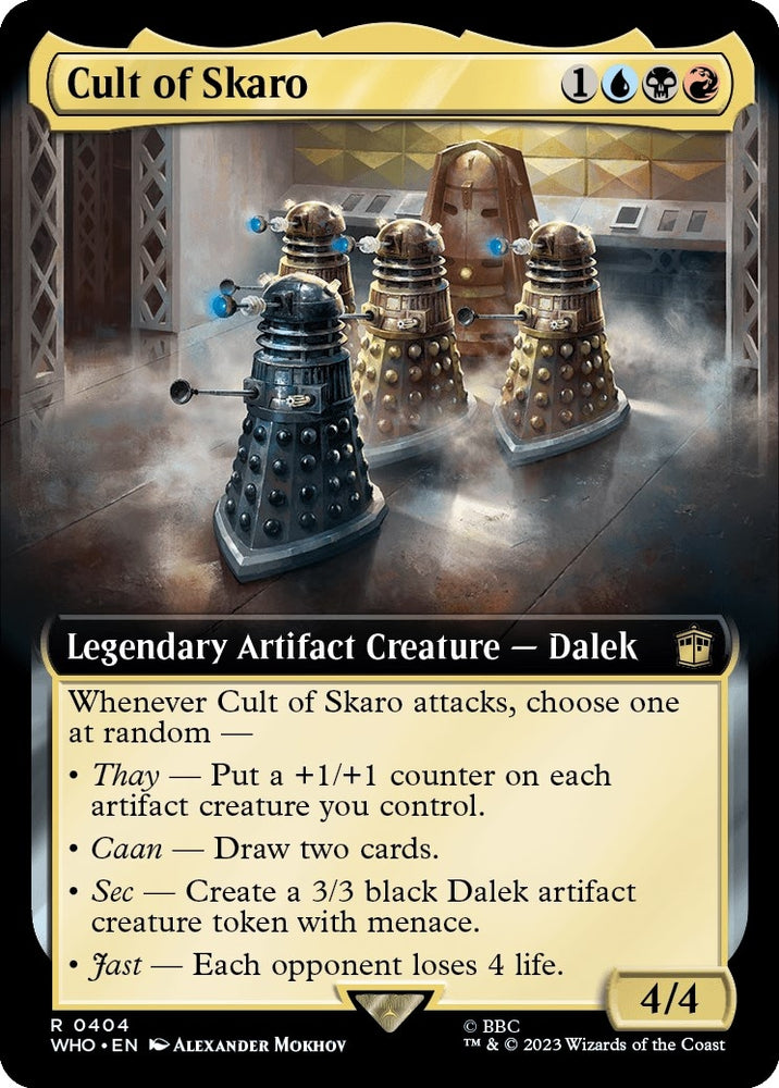 Image for Cult of Skaro (Extended Art) (404) [Universes Beyond: Doctor Who]