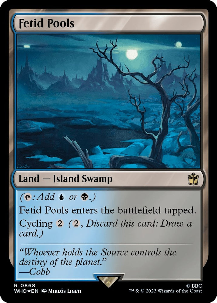 Image for Fetid Pools (Surge Foil) (868) [Universes Beyond: Doctor Who]