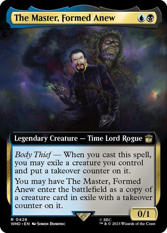 Image for The Master, Formed Anew (Extended Art) (426) [Universes Beyond: Doctor Who]