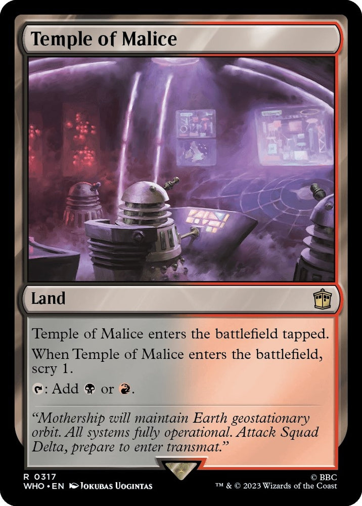 Image for Temple of Malice (317) [Universes Beyond: Doctor Who]