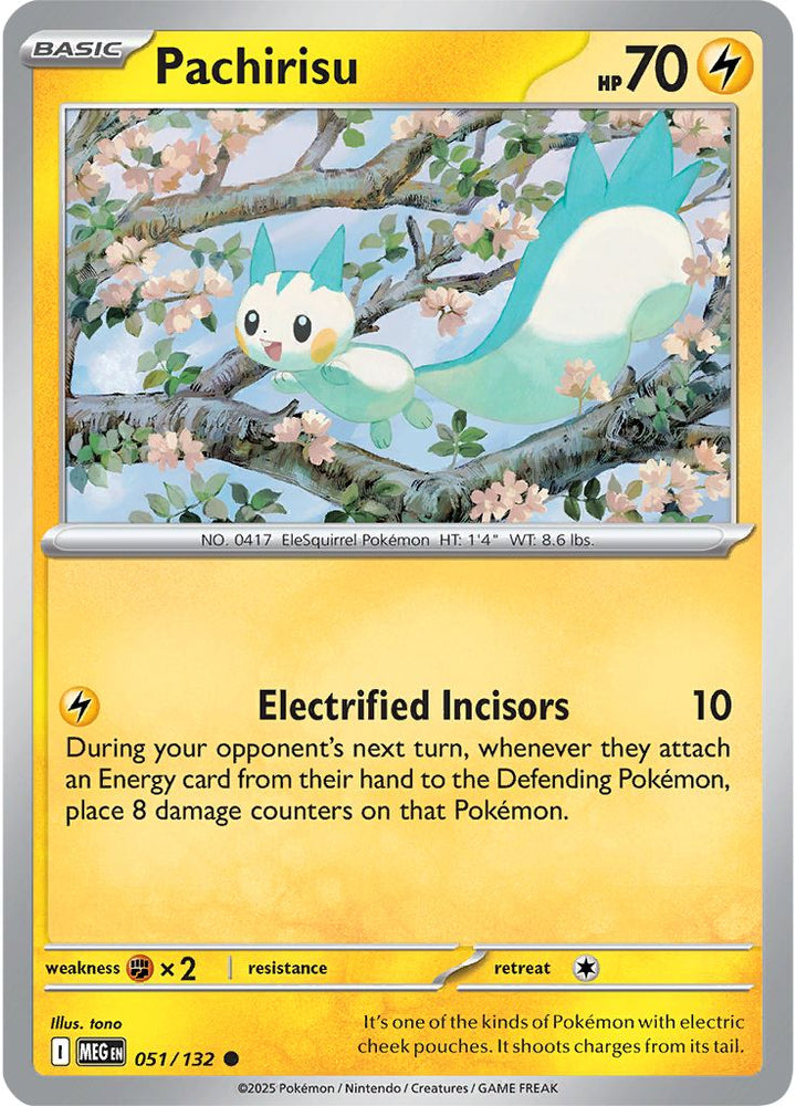 Pachirisu (051/132) (ME01: Mega Evolution)