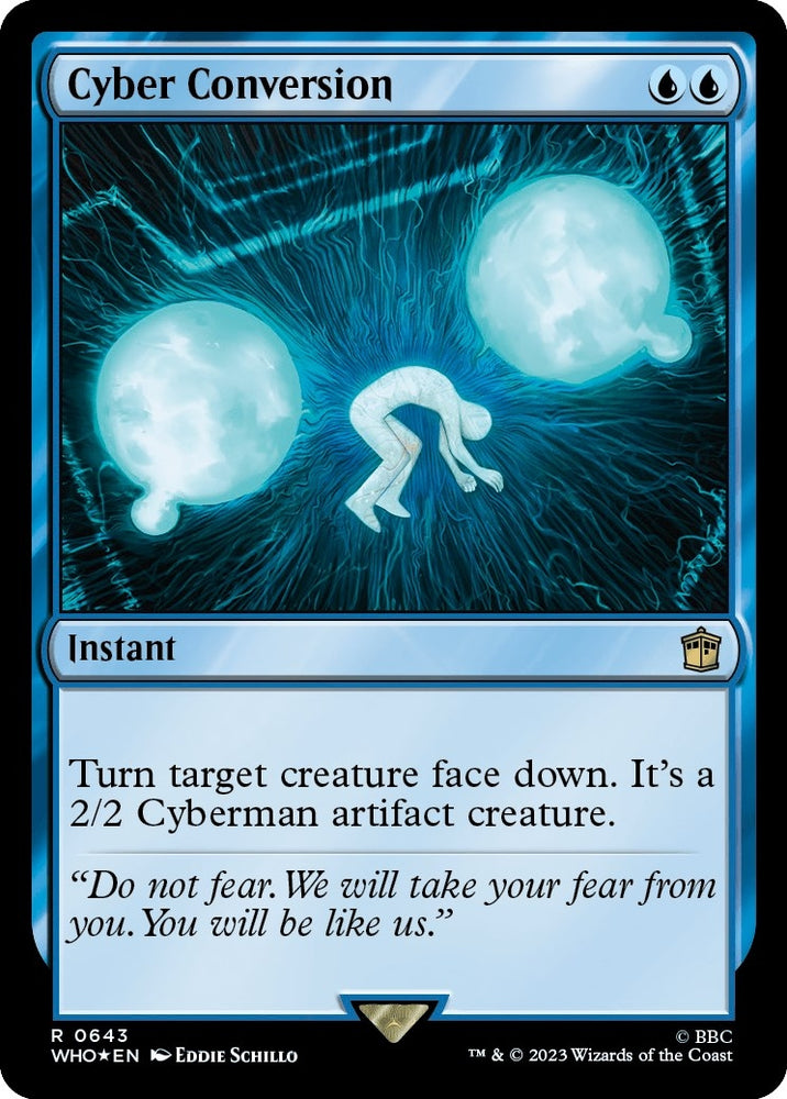Image for Cyber Conversion (Surge Foil) (643) [Universes Beyond: Doctor Who]