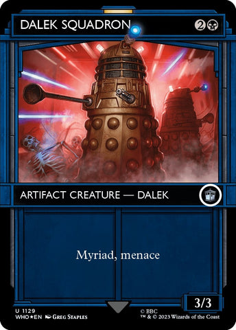 Image for Dalek Squadron (Showcase) (Surge Foil) (1129) [Universes Beyond: Doctor Who]