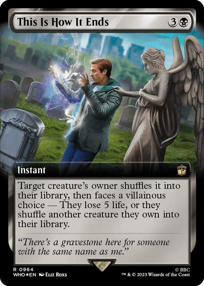 Image for This Is How It Ends (Extended Art) (Surge Foil) (964) [Universes Beyond: Doctor Who]
