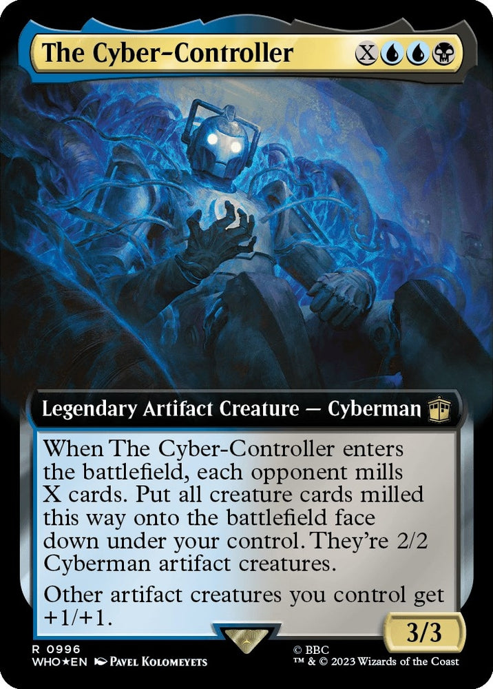Image for The Cyber-Controller (Extended Art) (Surge Foil) (996) [Universes Beyond: Doctor Who]