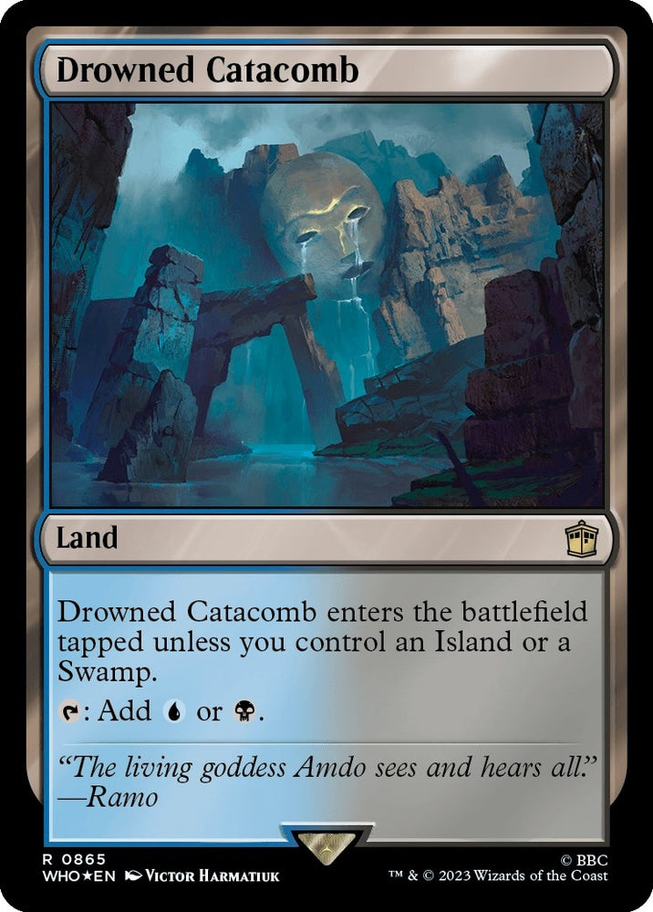 Image for Drowned Catacomb (Surge Foil) (865) [Universes Beyond: Doctor Who]