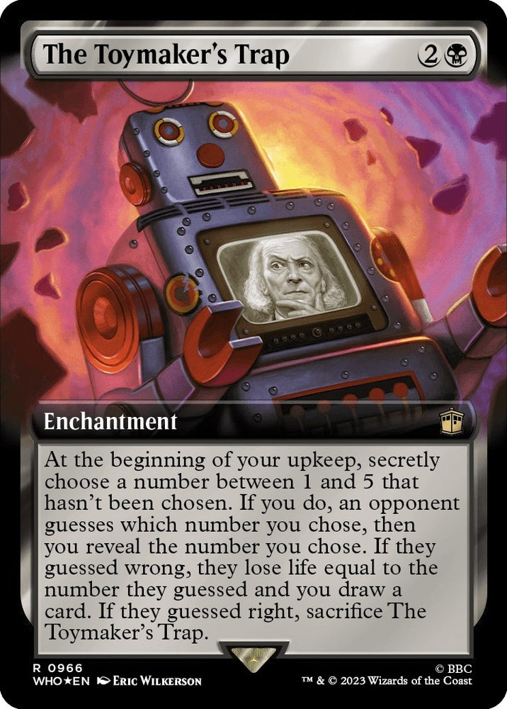 Image for The Toymaker's Trap (Extended Art) (Surge Foil) (966) [Universes Beyond: Doctor Who]