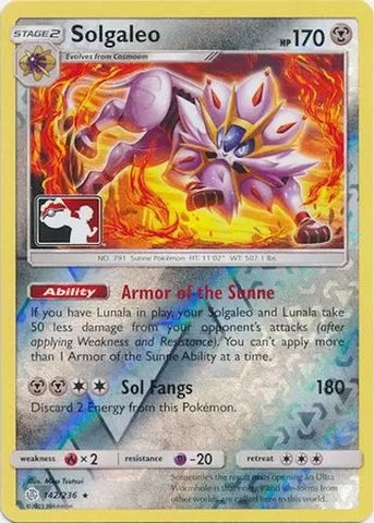 Image for Solgaleo (142/236) [League & Championship Cards]
