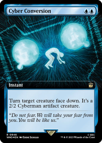 Image for Cyber Conversion (Extended Art) (Surge Foil) (946) [Universes Beyond: Doctor Who]