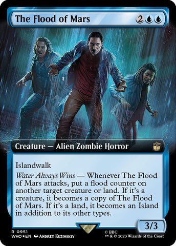 Image for The Flood of Mars (Extended Art) (Surge Foil) (951) [Universes Beyond: Doctor Who]