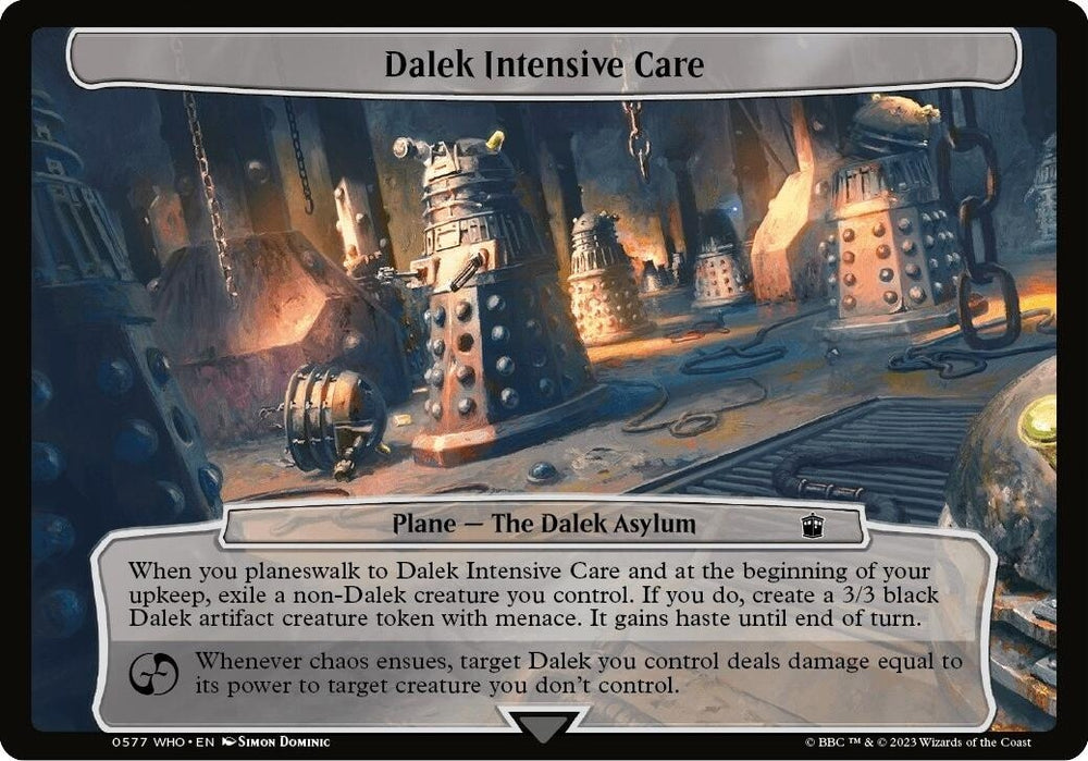 Image for Dalek Intensive Care (577) [Planechase: Universes Beyond: Doctor Who]