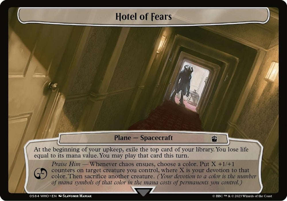 Image for Hotel of Fears (584) [Planechase: Universes Beyond: Doctor Who]