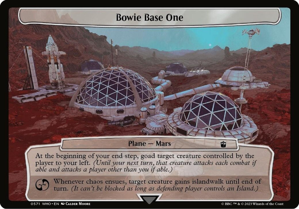Image for Bowie Base One (571) [Planechase: Universes Beyond: Doctor Who]