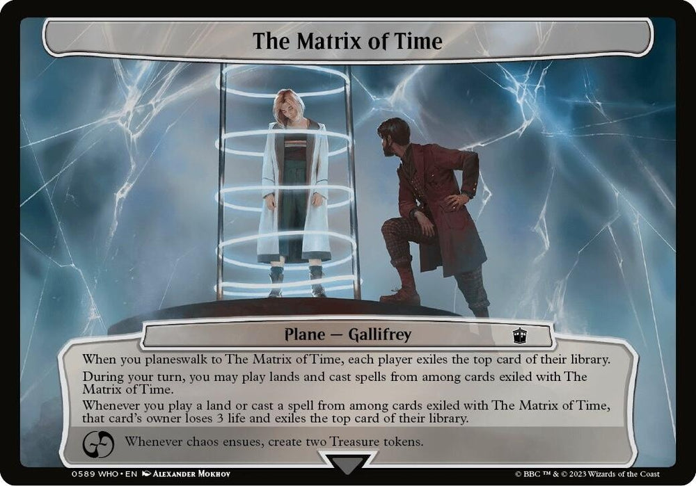 Image for The Matrix of Time (589) [Planechase: Universes Beyond: Doctor Who]
