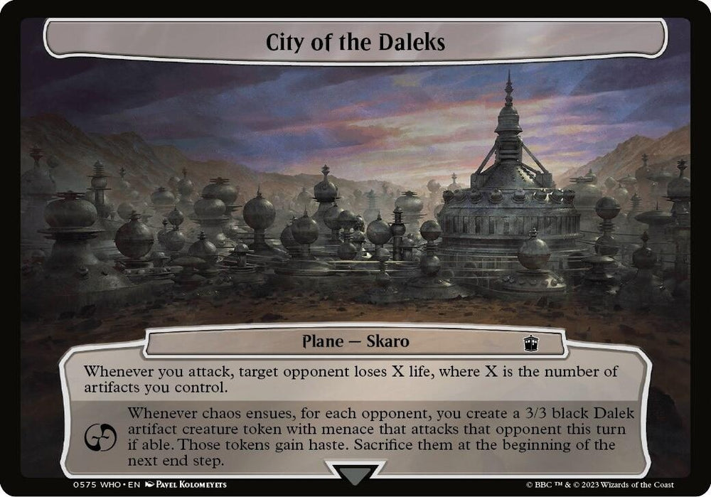 Image for City of the Daleks (575) [Planechase: Universes Beyond: Doctor Who]