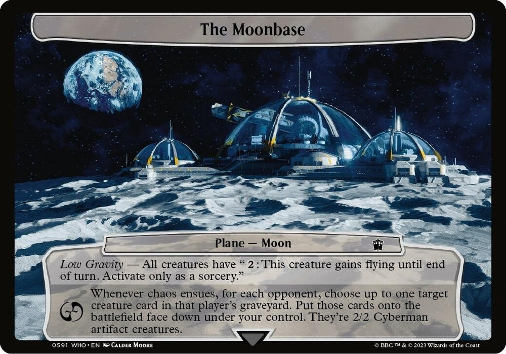 Image for The Moonbase (591) [Planechase: Universes Beyond: Doctor Who]