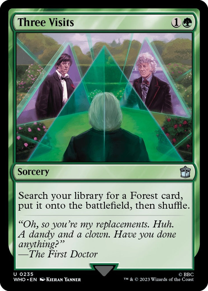 Image for Three Visits (235) - Magic: The Gathering