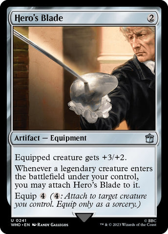 Image for Hero's Blade (241) [Universes Beyond: Doctor Who]