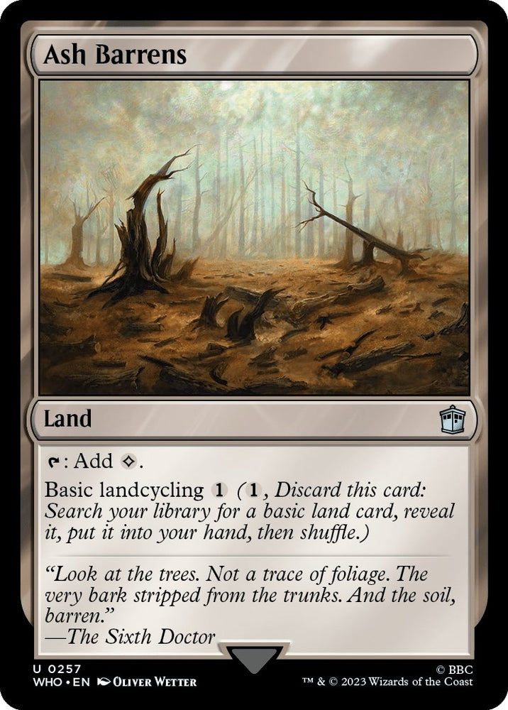 Image for Ash Barrens (257) [Universes Beyond: Doctor Who]