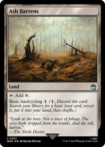 Image for Ash Barrens (257) [Universes Beyond: Doctor Who]