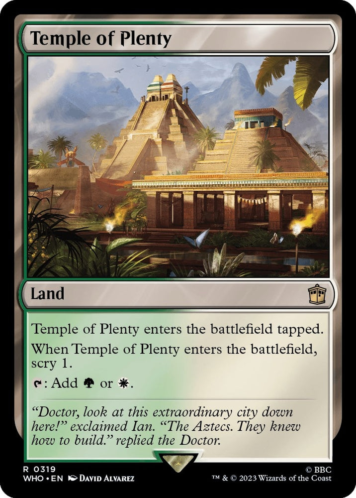 Image for Temple of Plenty (319) [Universes Beyond: Doctor Who]