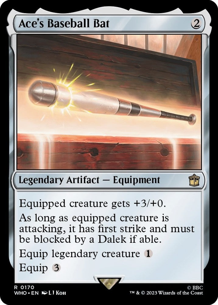 Image for Ace's Baseball Bat (170) [Universes Beyond: Doctor Who]