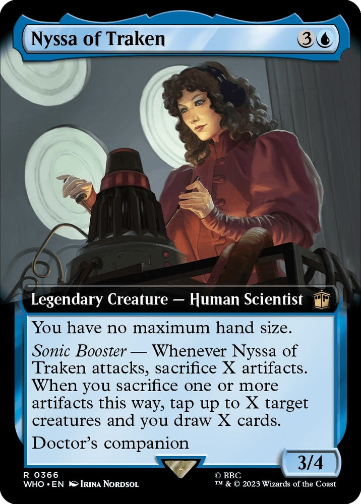 Image for Nyssa of Traken (Extended Art) (366) [Universes Beyond: Doctor Who]