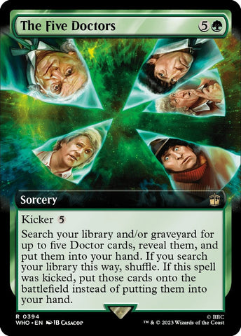 Image for The Five Doctors (Extended Art) (394) [Universes Beyond: Doctor Who]