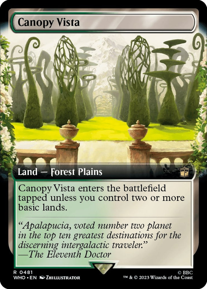 Image for Canopy Vista (Extended Art) (481) [Universes Beyond: Doctor Who]