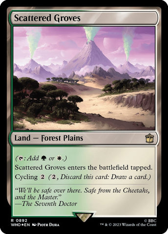 Image for Scattered Groves (Surge Foil) (892) [Universes Beyond: Doctor Who]