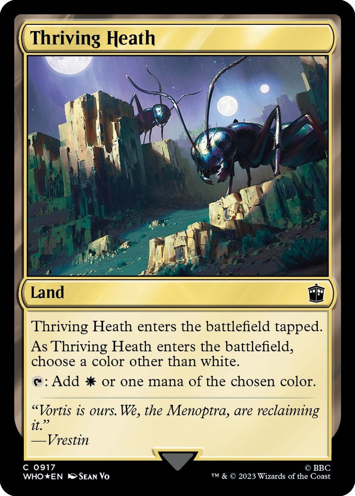 Image for Thriving Heath (Surge Foil) (917) [Universes Beyond: Doctor Who]