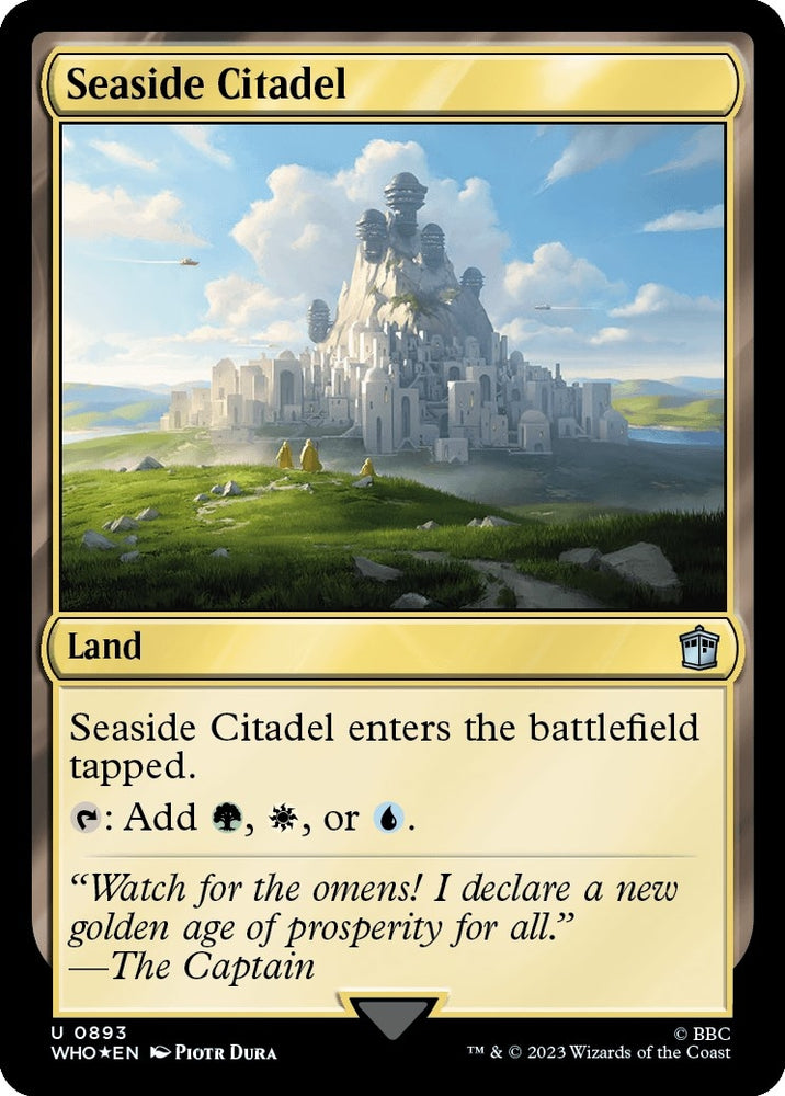 Image for Seaside Citadel (Surge Foil) (893) [Universes Beyond: Doctor Who]