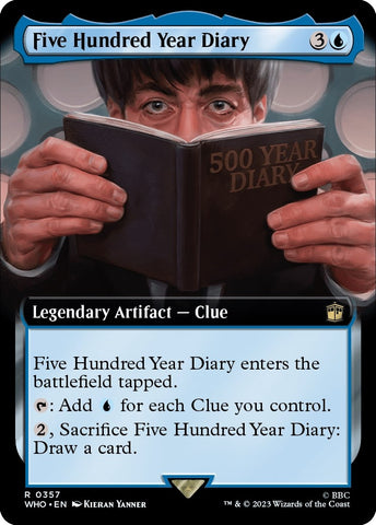 Image for Five Hundred Year Diary (Extended Art) (357) [Universes Beyond: Doctor Who]